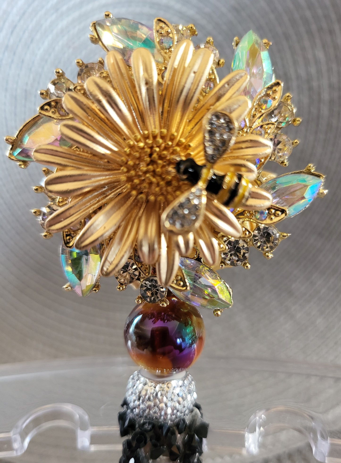 Chanel Sunflower with Bee Design