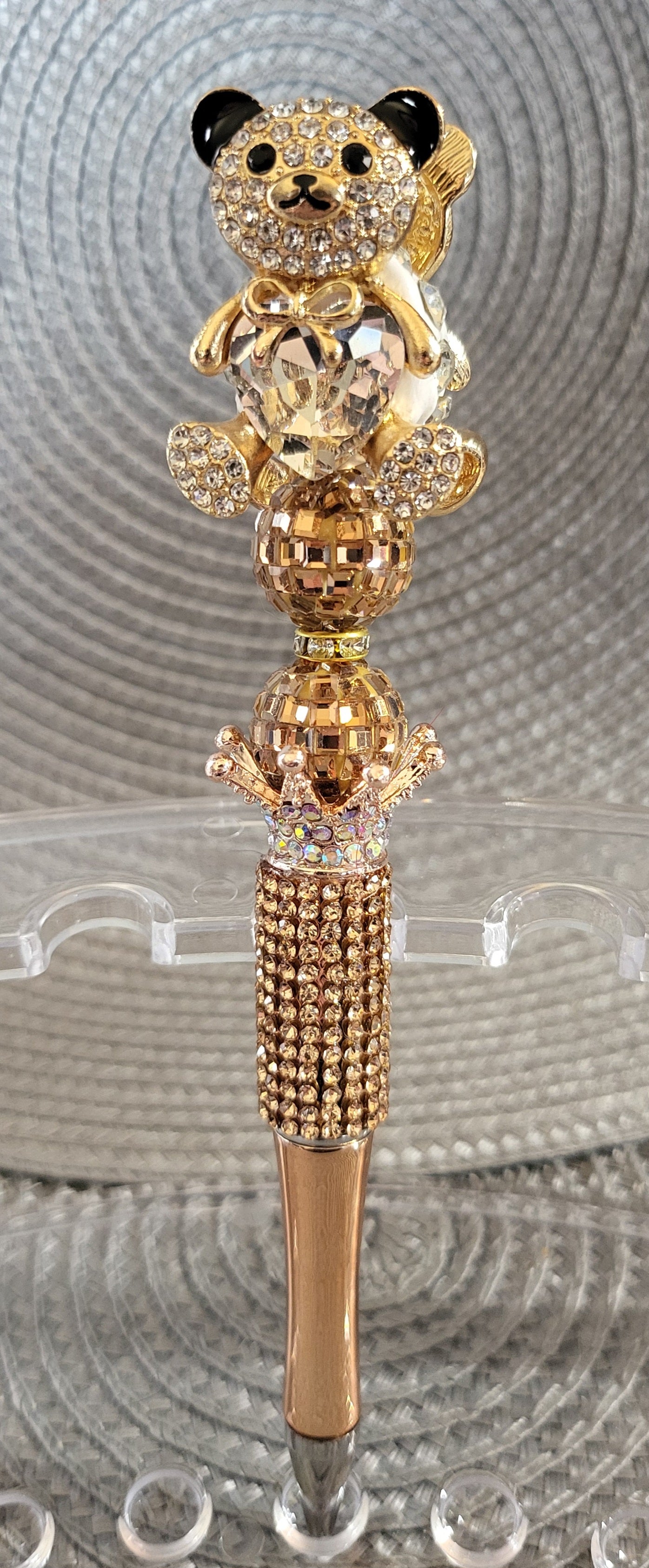Stylo Ours en Strass