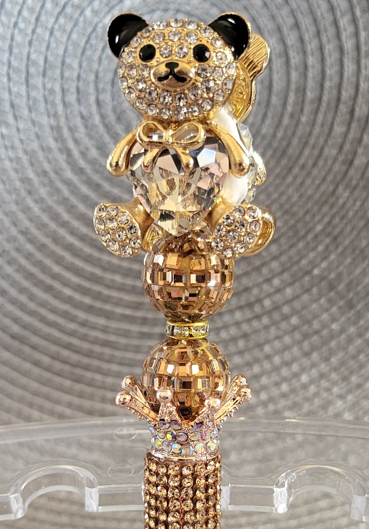 Stylo Ours en Strass