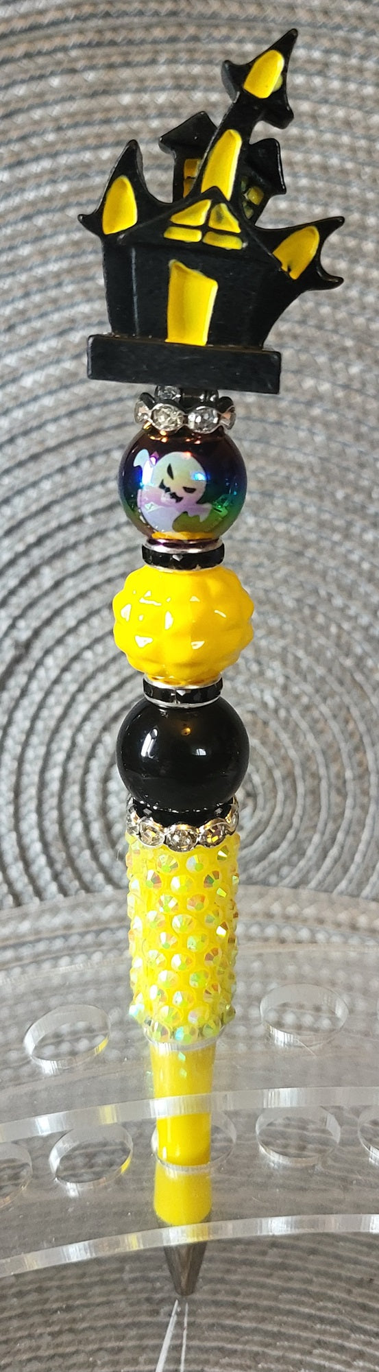 Tilted Haunted House Pen