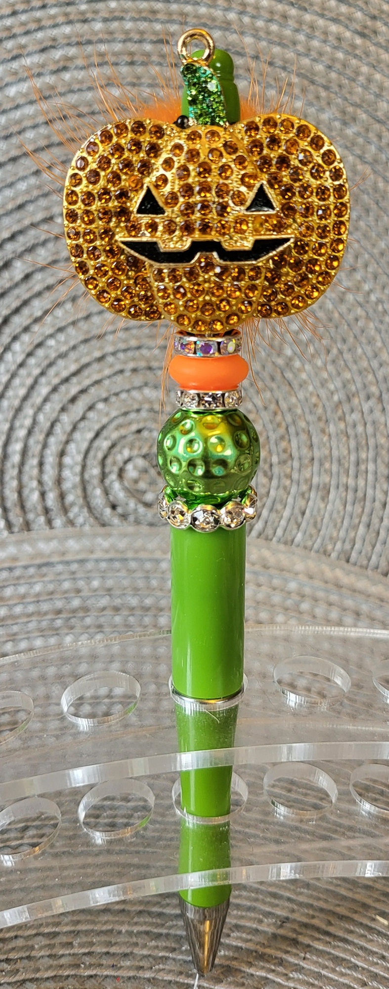 Pumpkin Face Halloween Pen