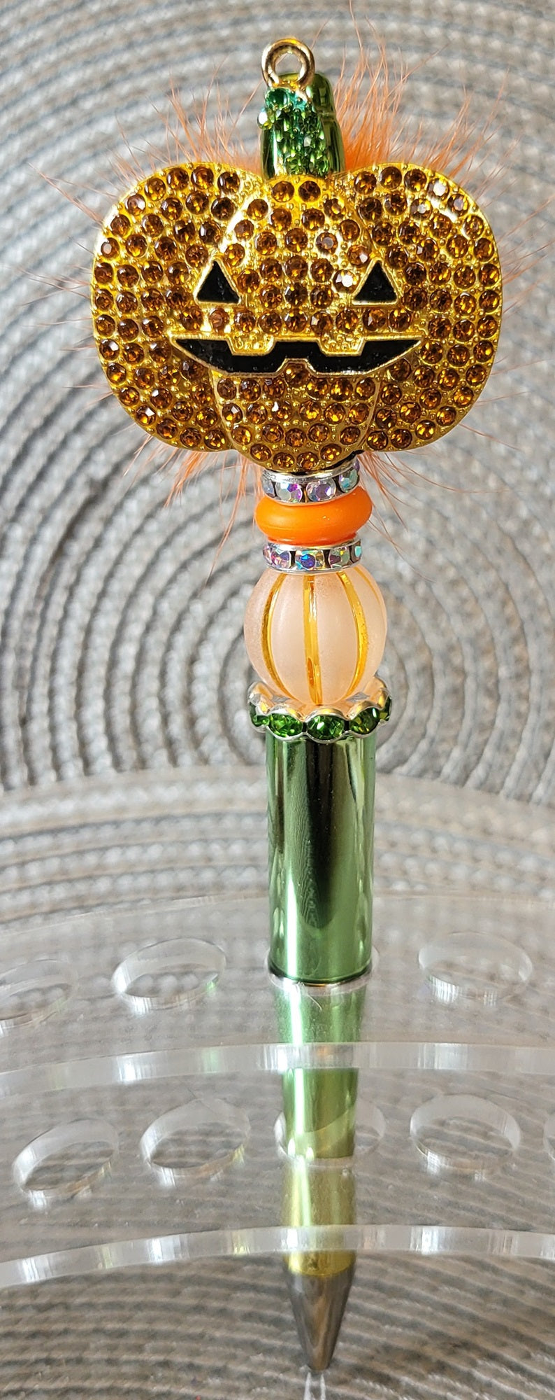 Pumpkin Face Halloween Pen