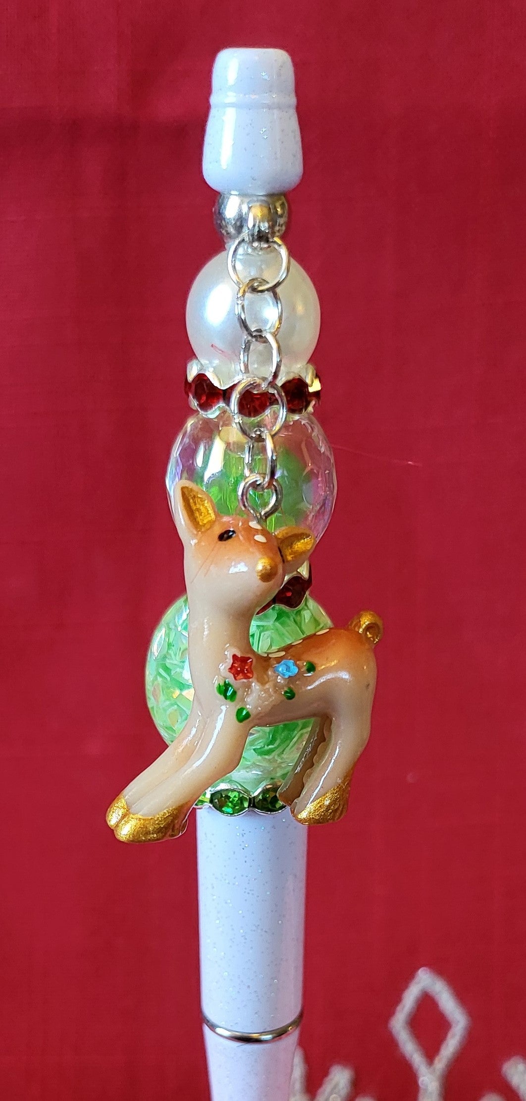 White Reindeer Pen