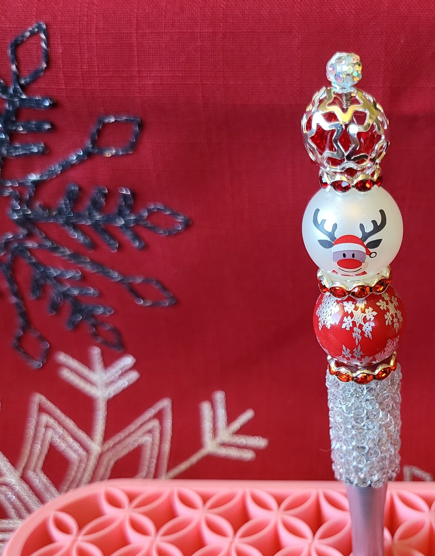 Adorable Rudolph Christmas Pen