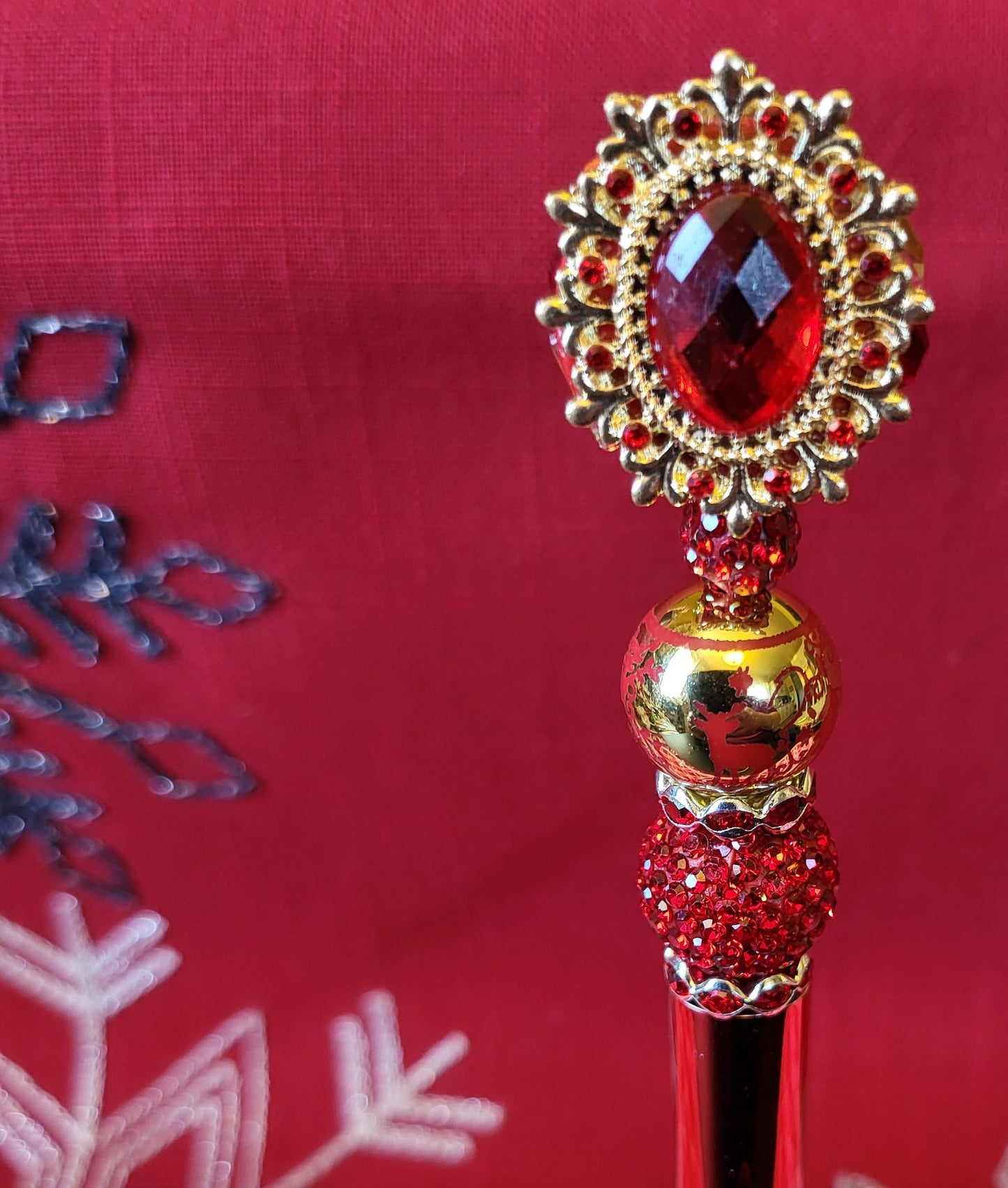 Christmas Ruby Pen