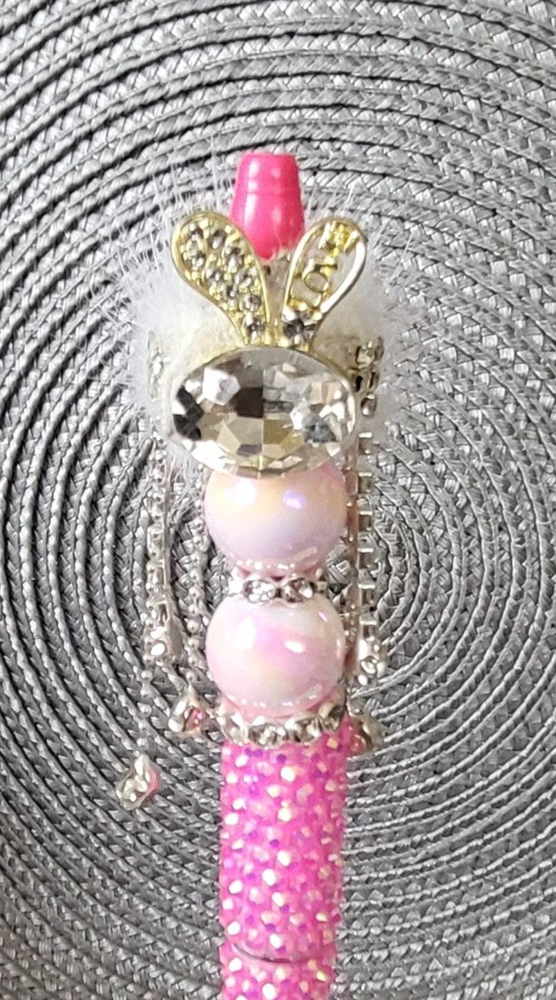 Beautiful Crystal Bunny Pen