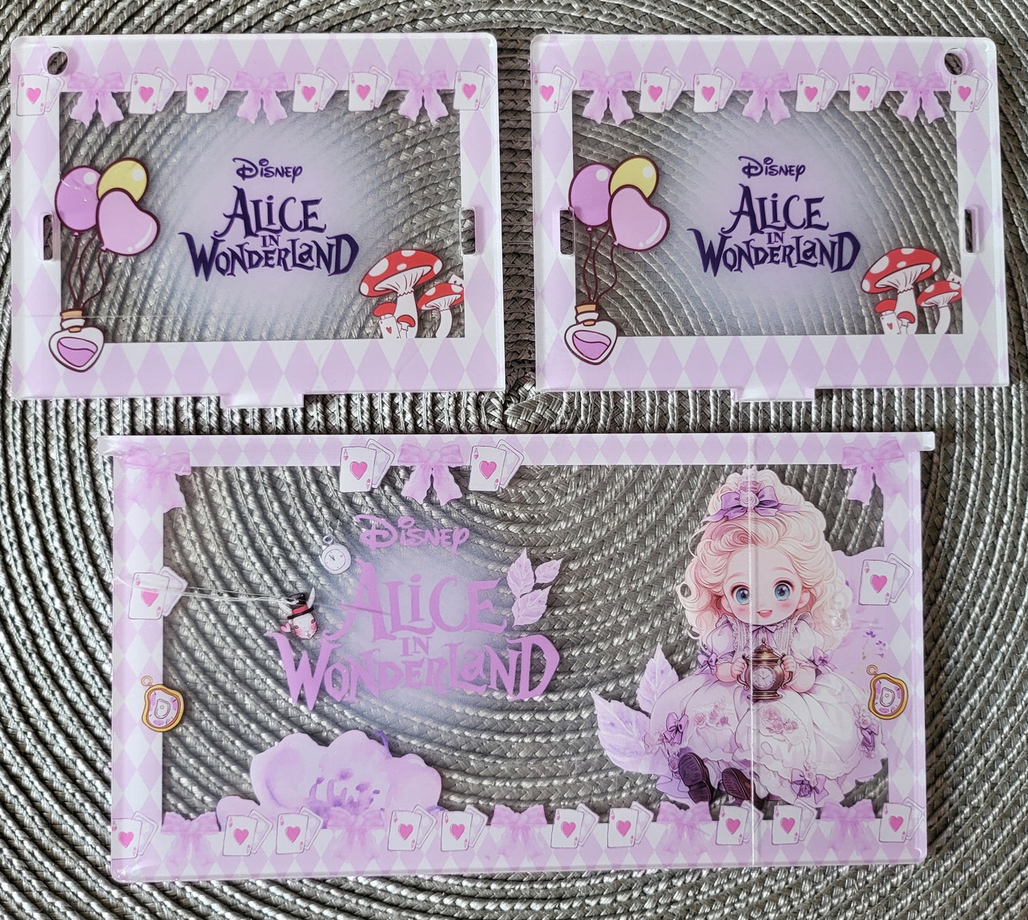 Alice in Wonderland Acrylic Trinket Box (Large)
