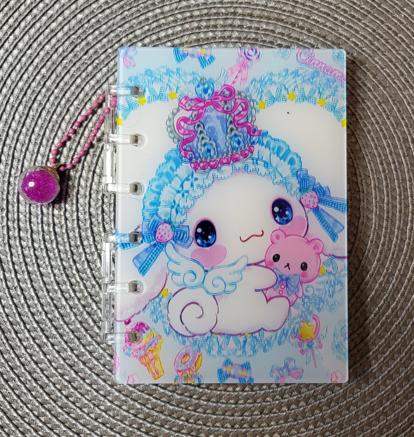 Angelic Cinnamoroll - Acrylic Notebook