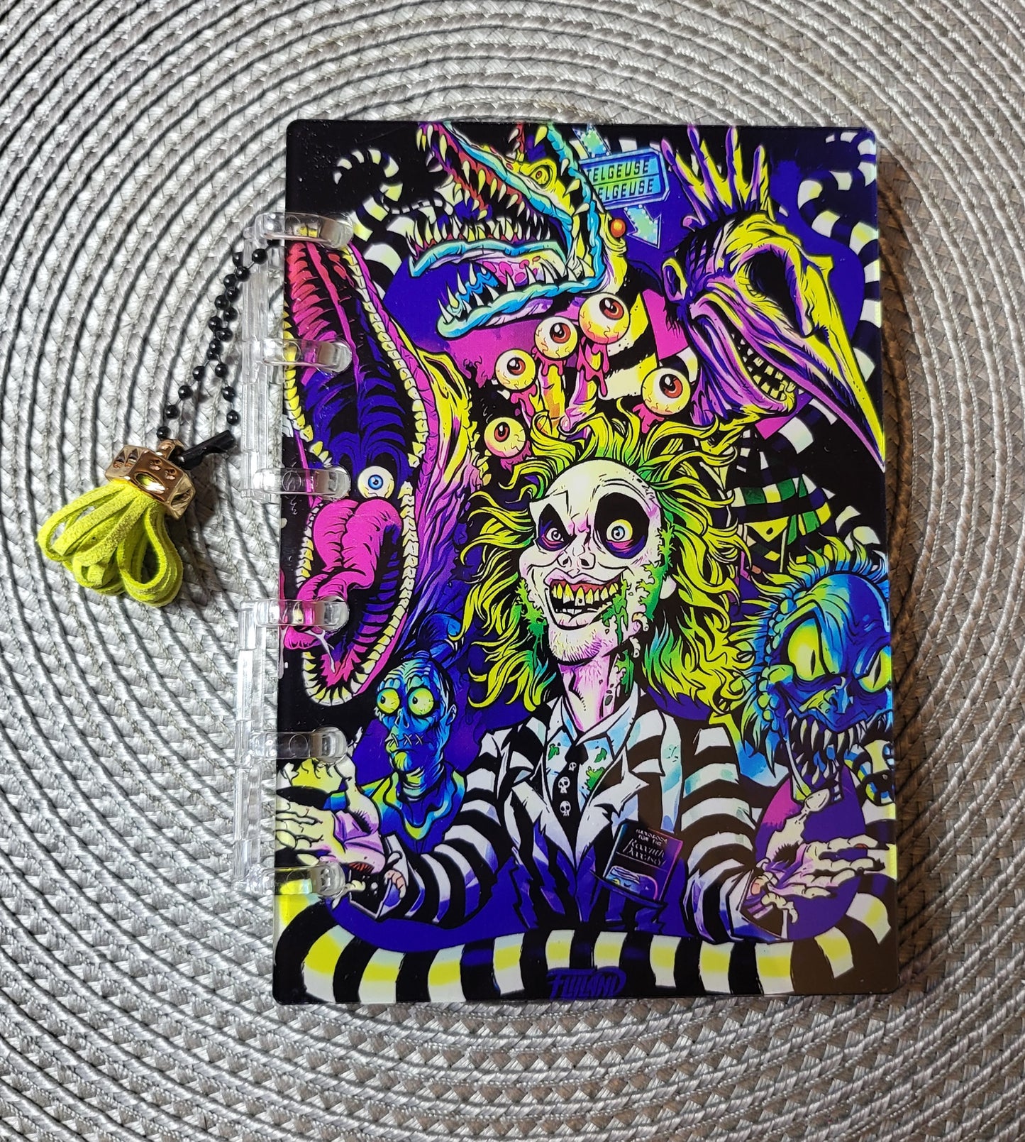 Beetlejuice - Acrylic Notebook