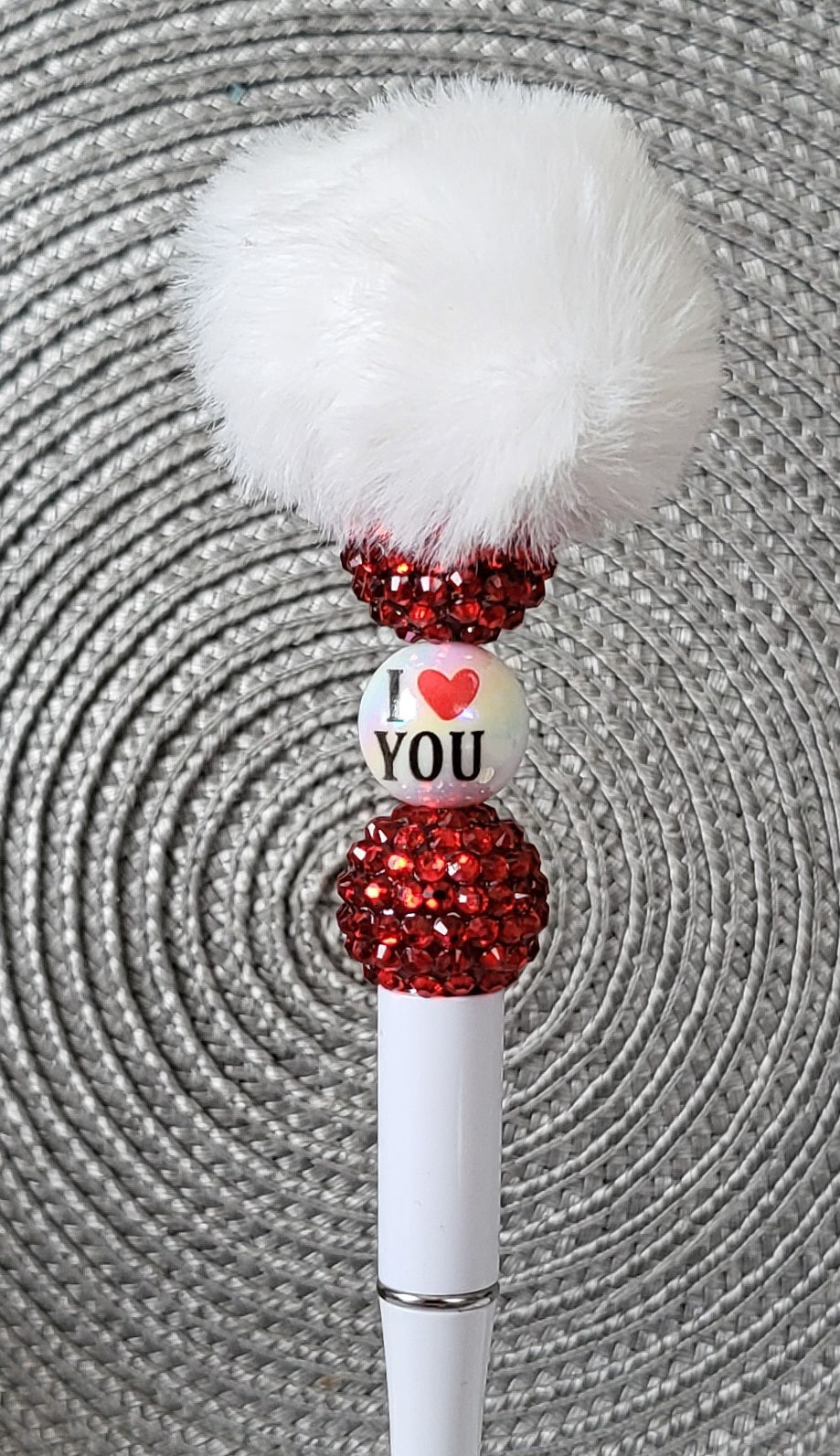 I Love You Pompom Pen