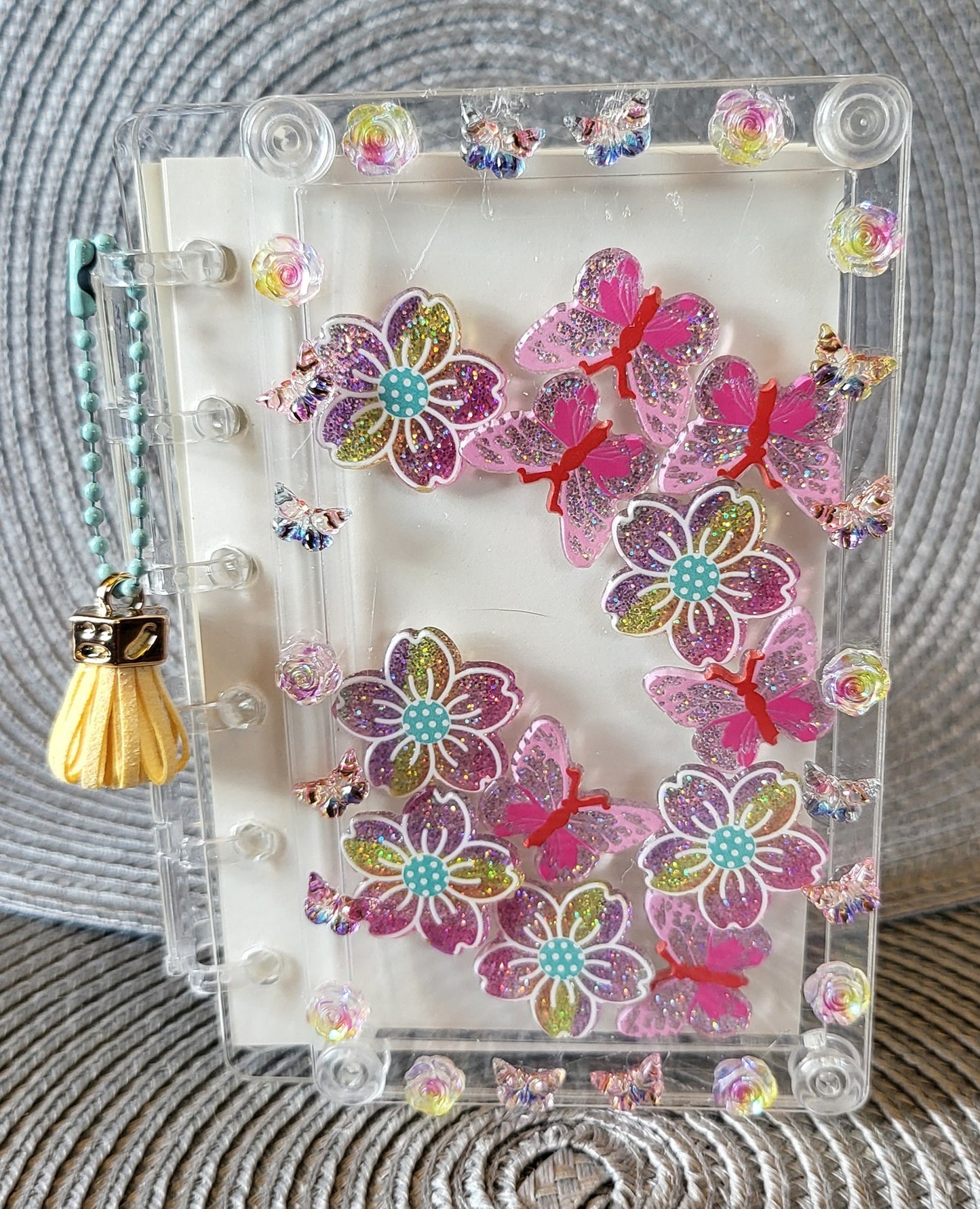 Lotus Flower Acrylic Shaker Book (Small)