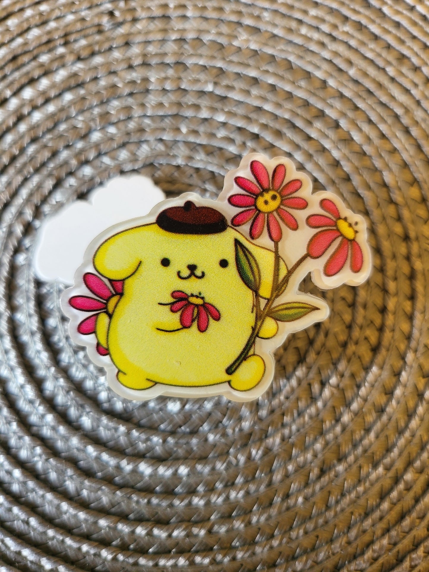 Pompompurin Pudding Dog Paper Clip