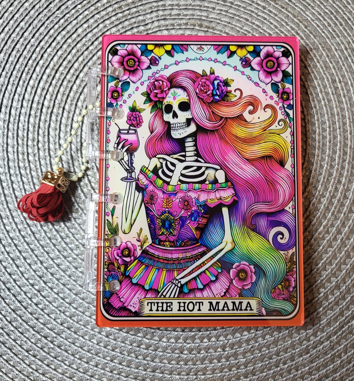 "The Hot Mama" - Acrylic Notebook