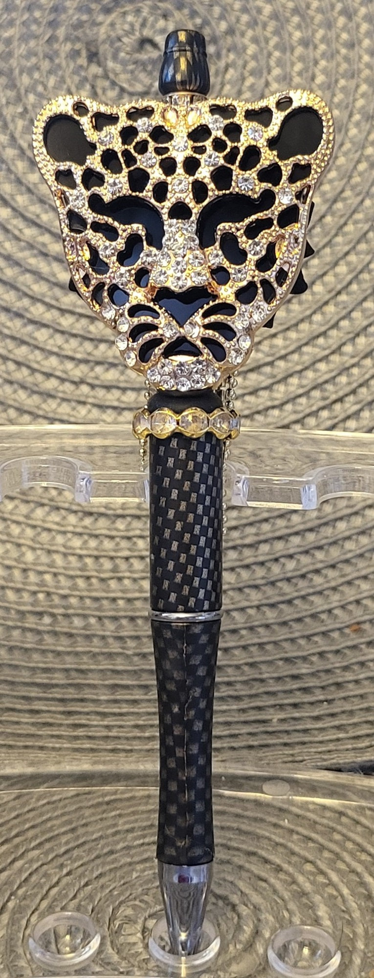 Leopard Bead Pen