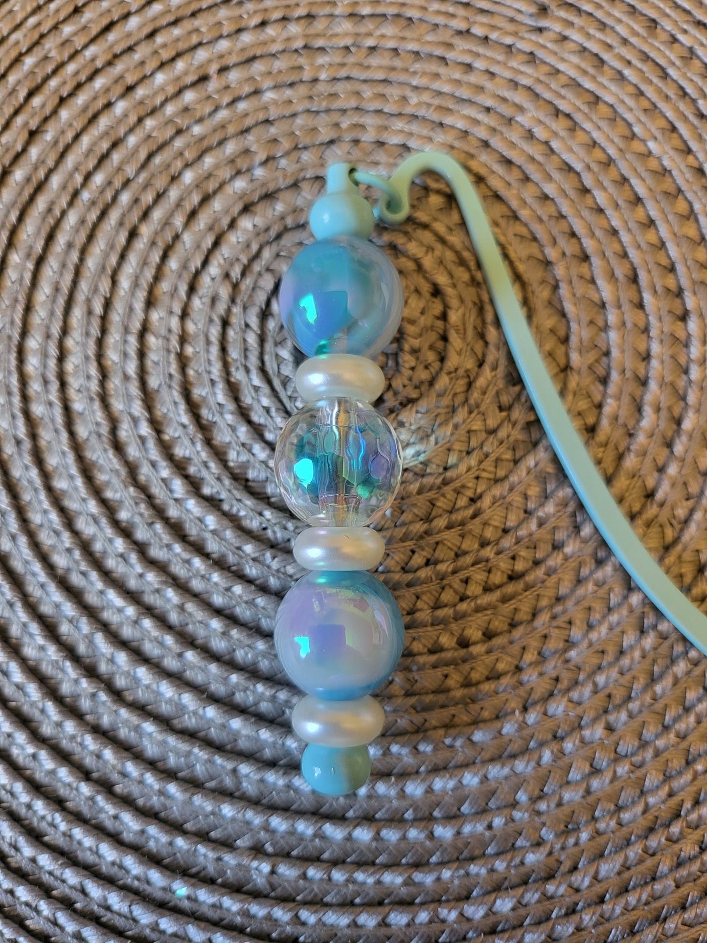 Signet tourbillon bleu