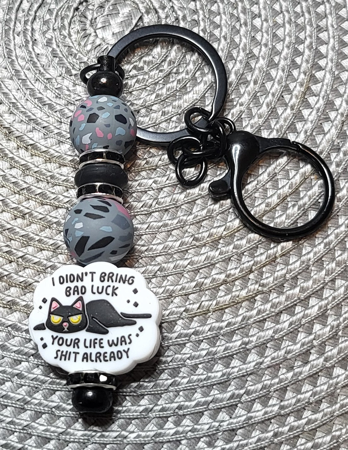 I Didn't Bring Bad Luck - Keychain