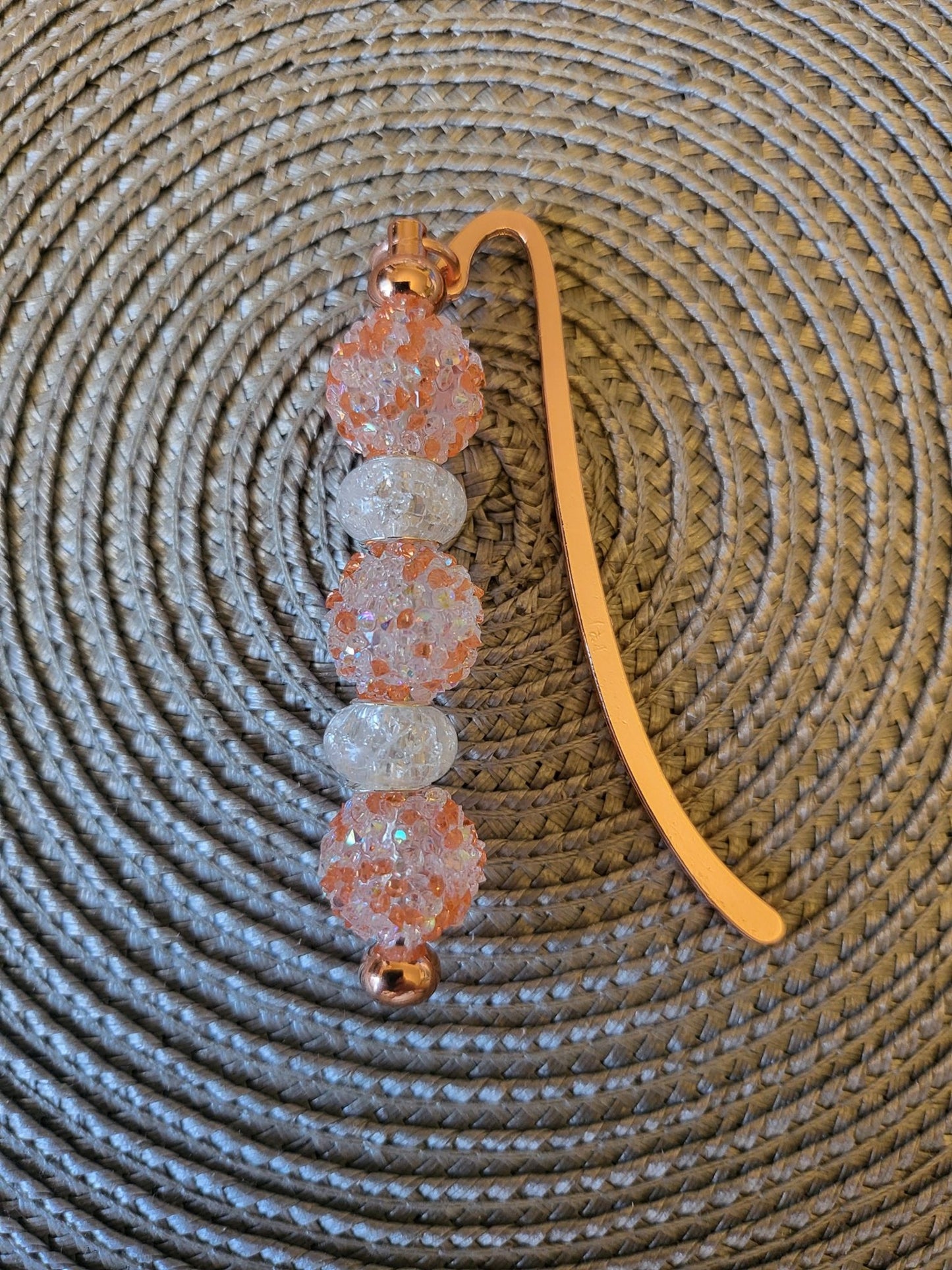 Signet de perles de sucre de pêche