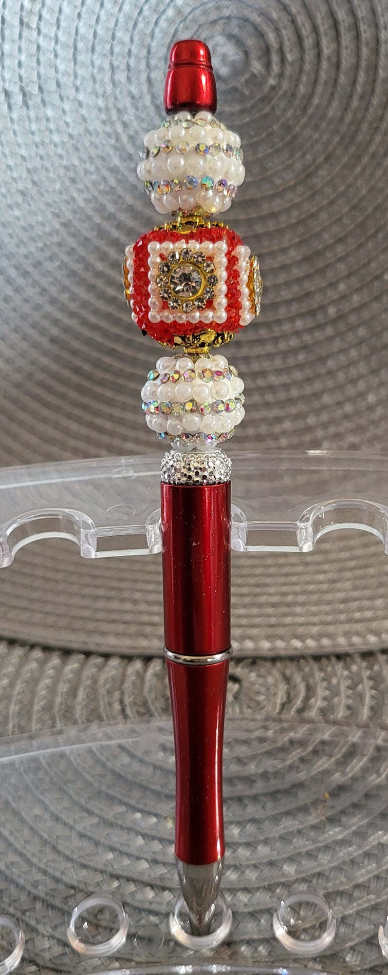 Classic Pearl Beaded Pen