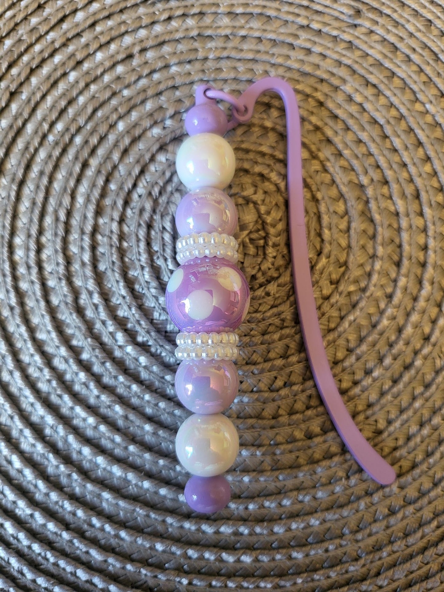 Purple Polka Dot Bookmark