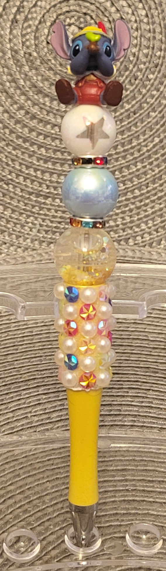 Stitch Playing Music Topper Pen