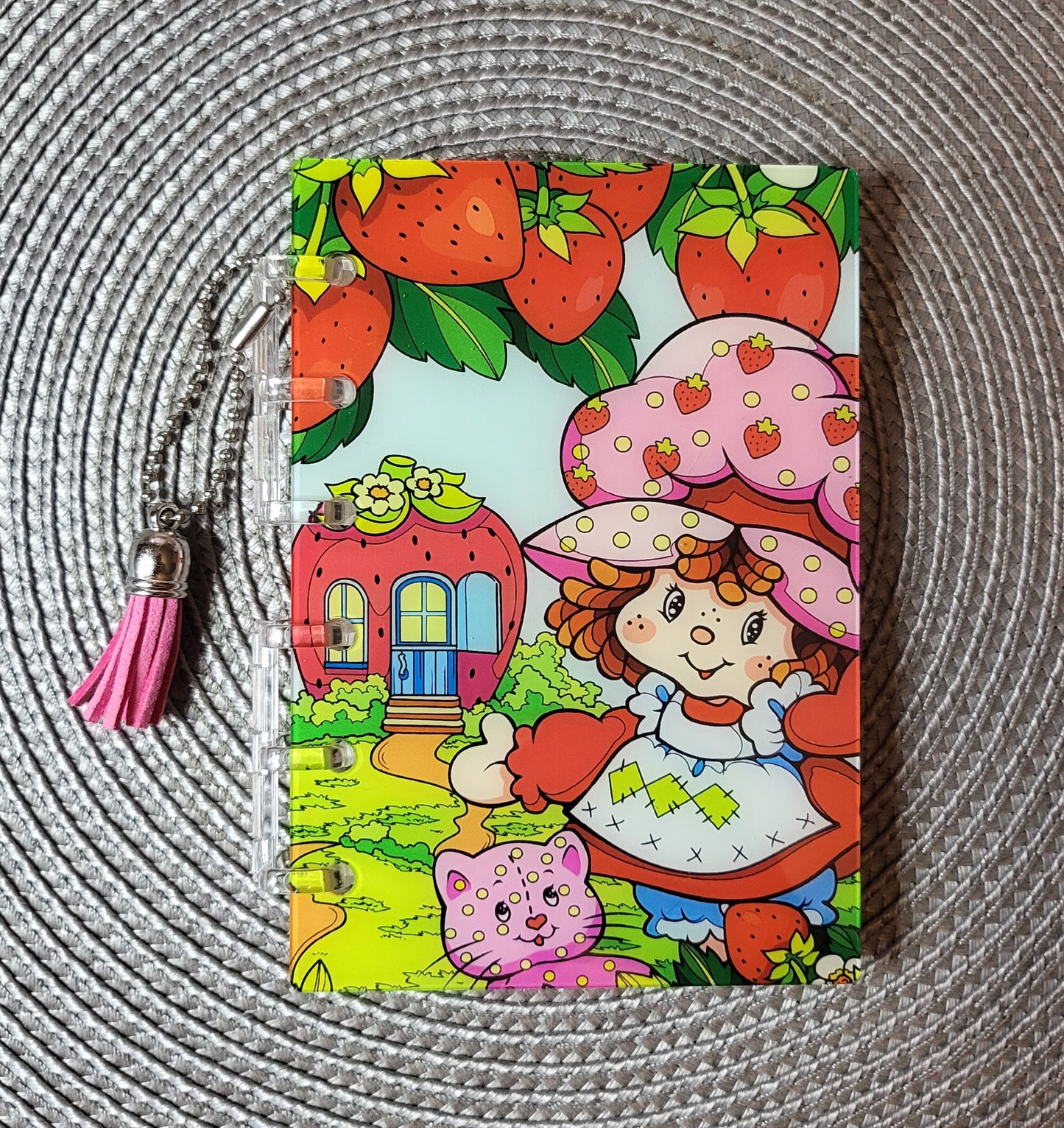 Strawberry Shortcake - Acrylic Notebook