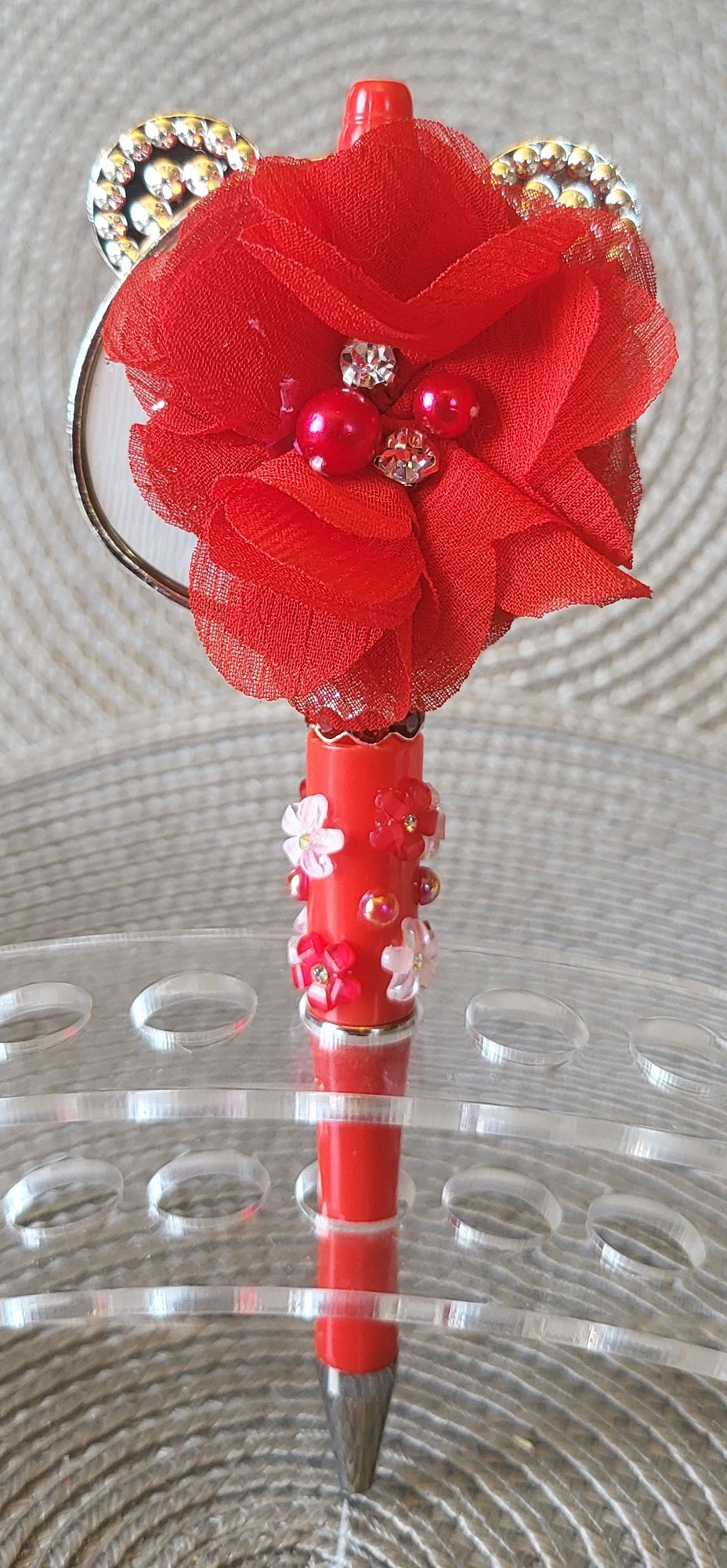 Teddy Bear Mirror Pen