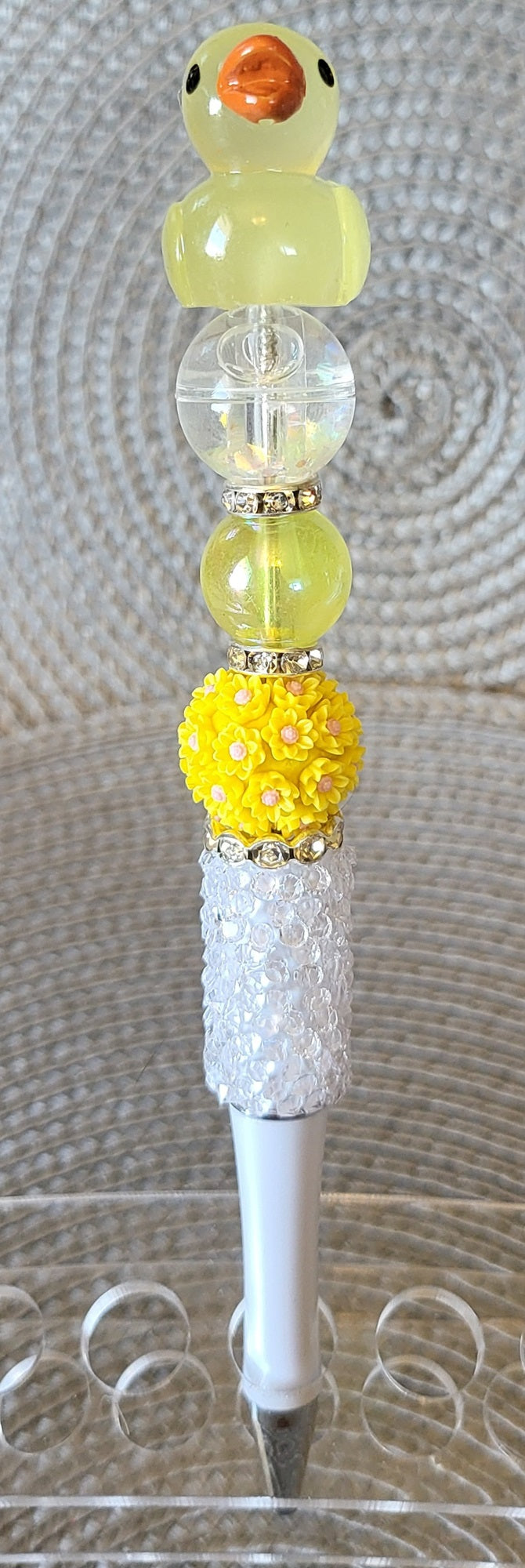 Yellow Luminous Duck Topper