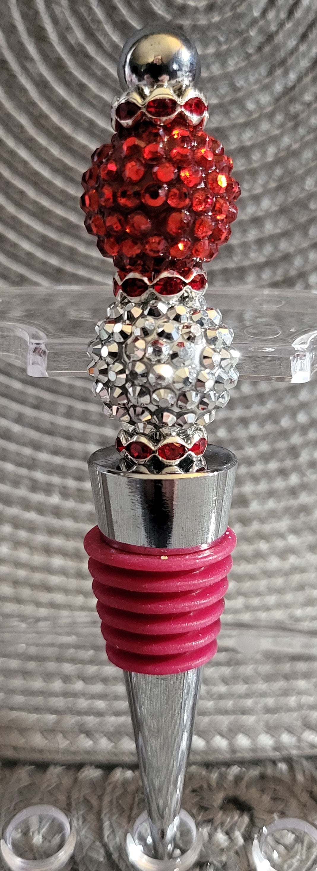 Rhinestone Wine Stopper
