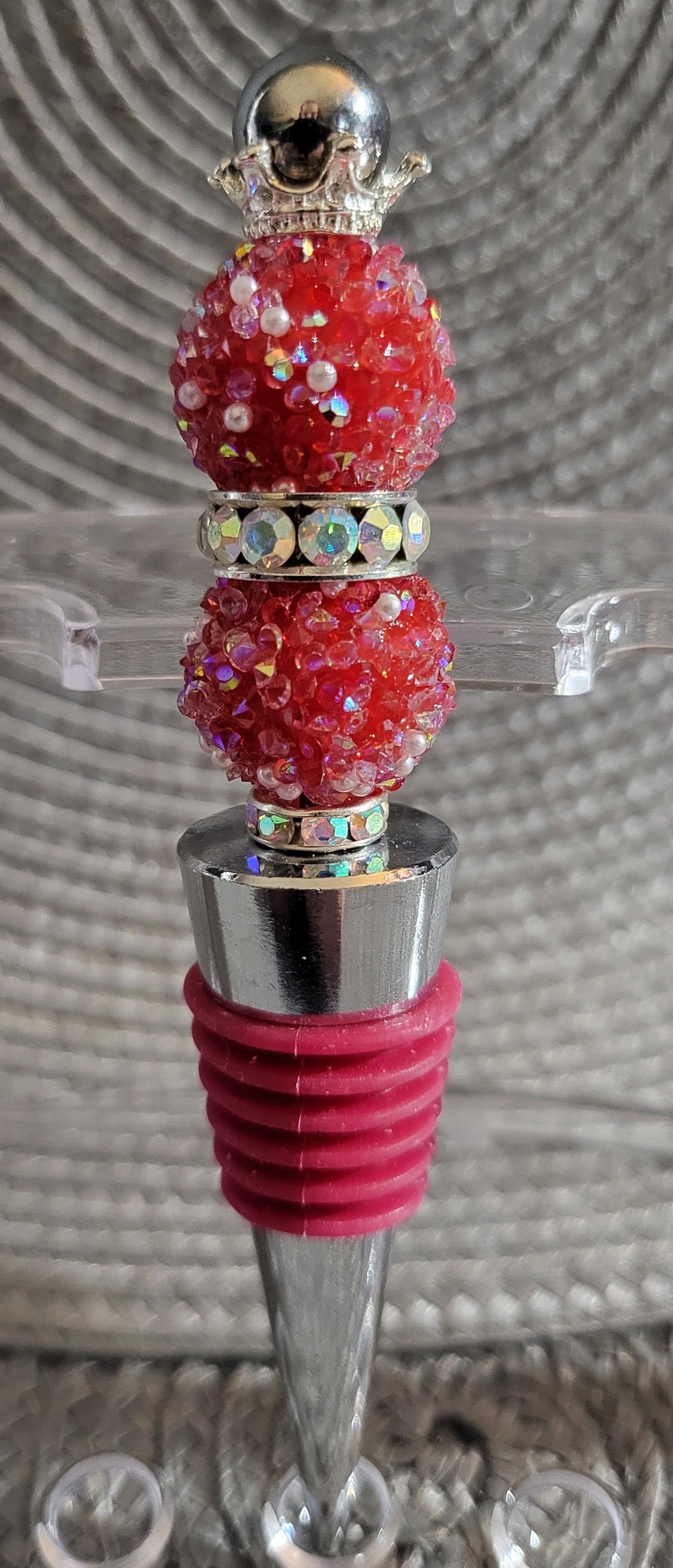 Rhinestone Wine Stopper