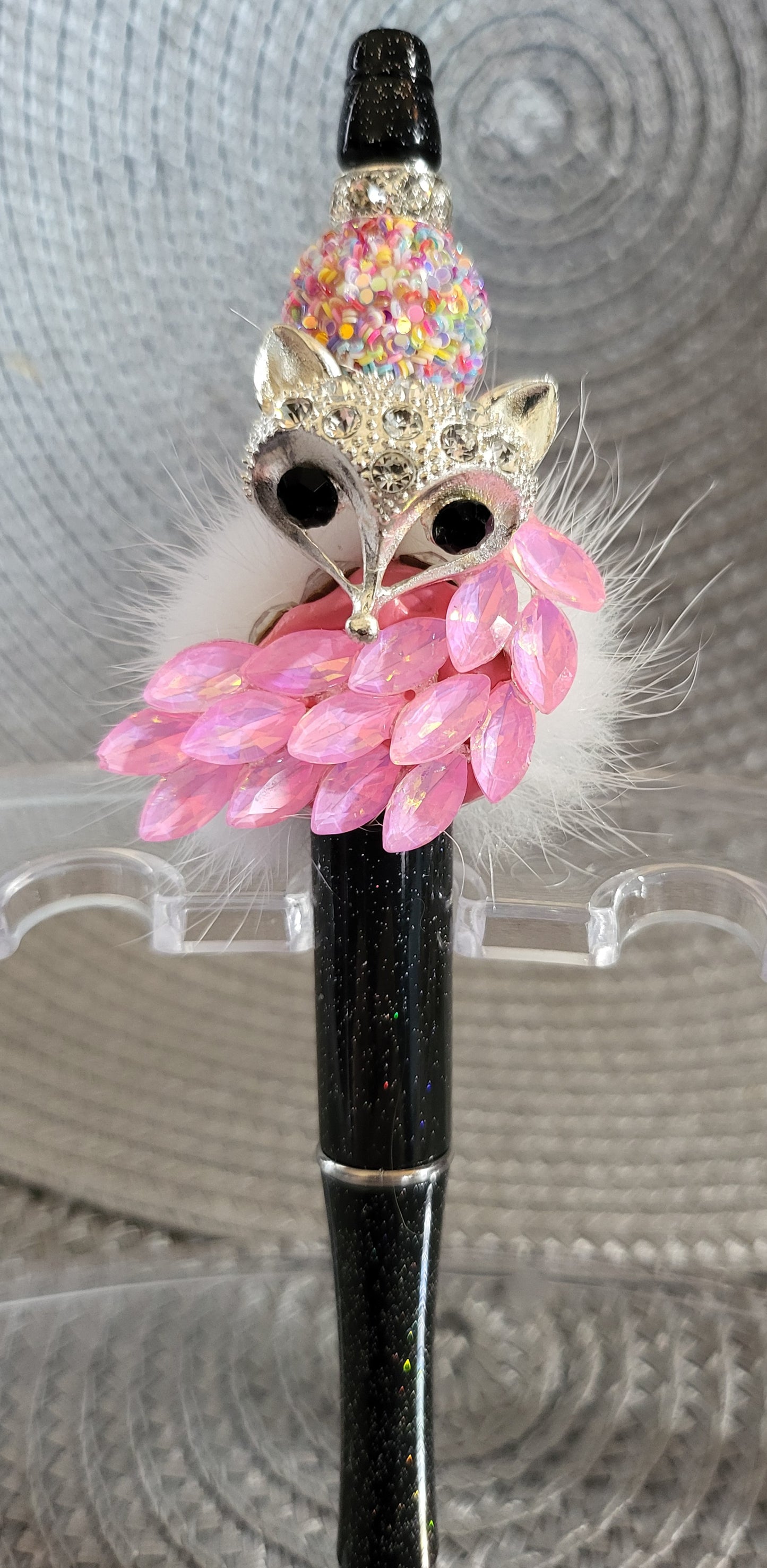 Pretty and Cute Pink Fox