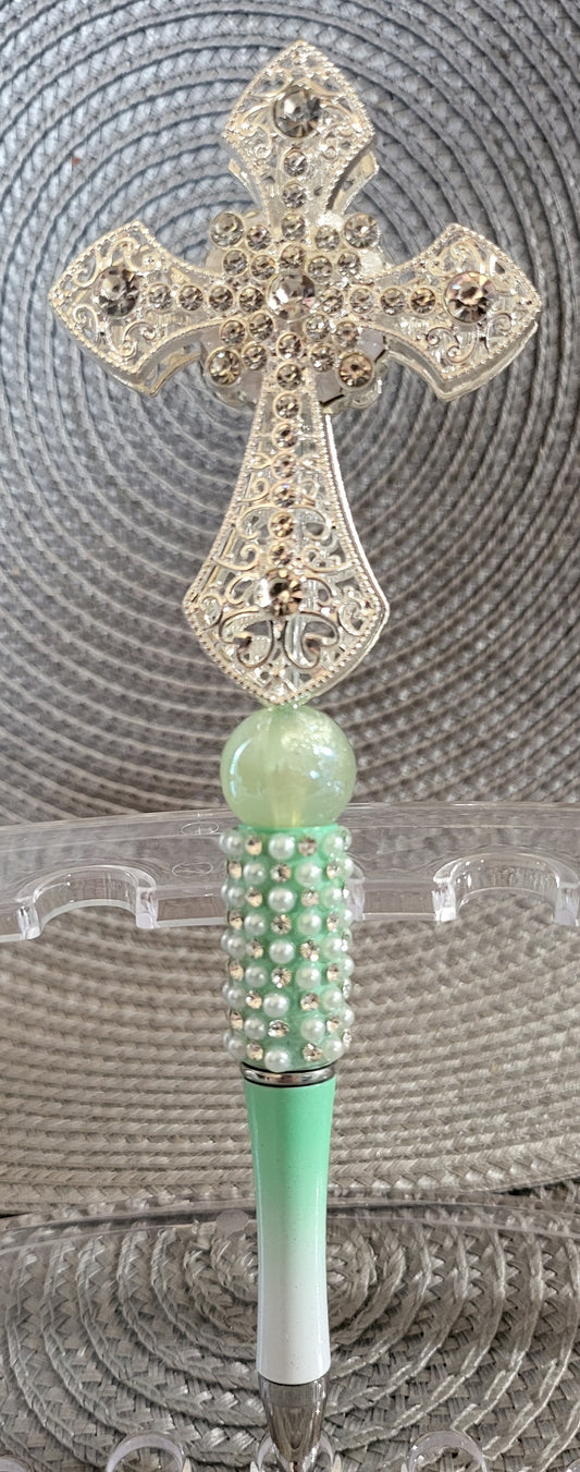 Large Rhinestone Cross
