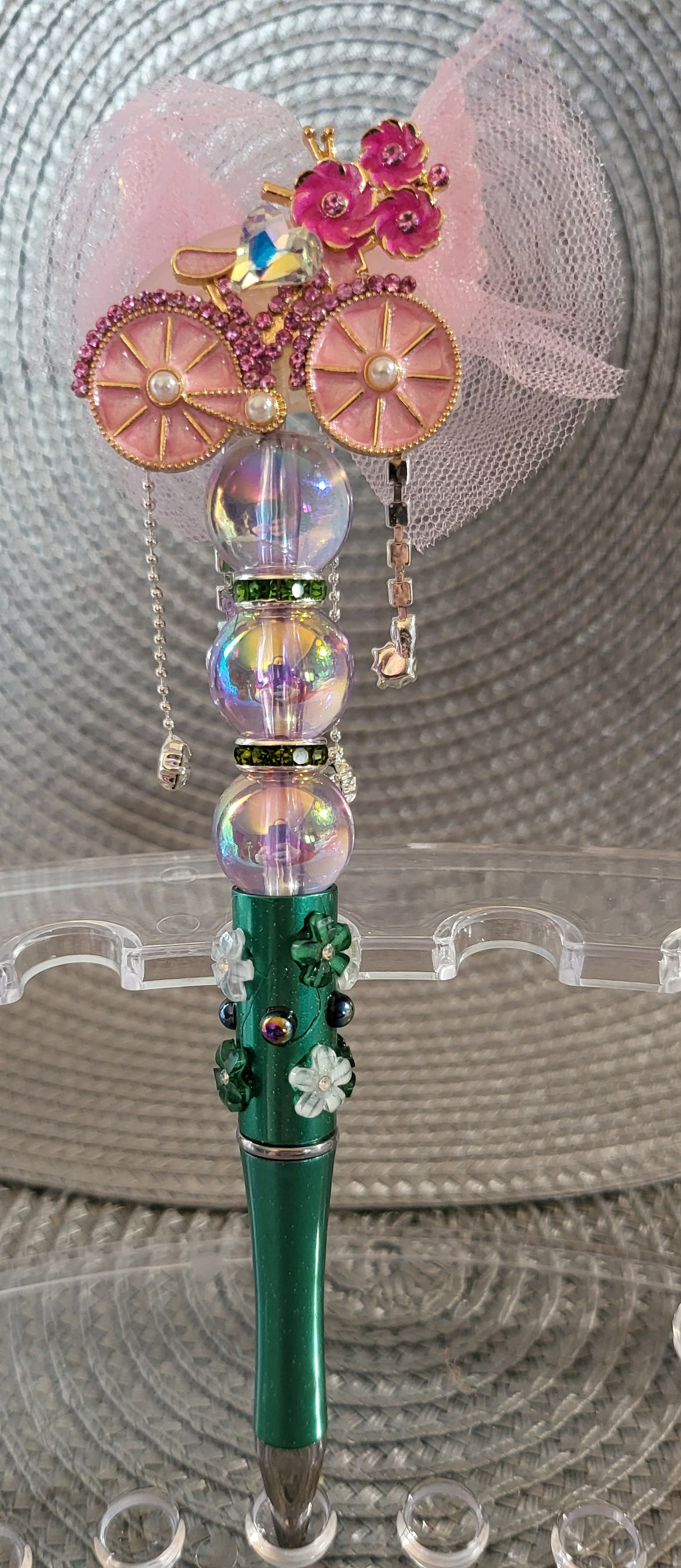 Pretty Pink Bike Pen