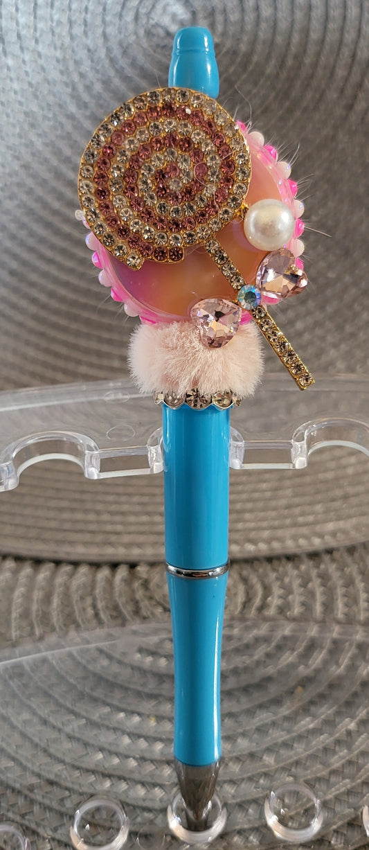 Stylo ventouse rose