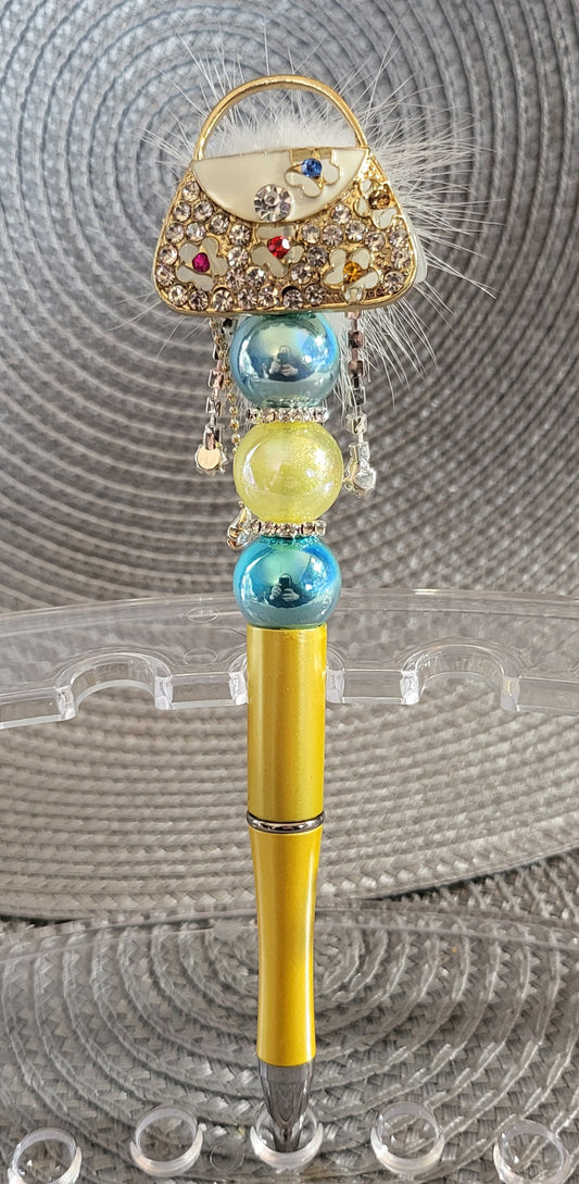 Floral Gem Purse