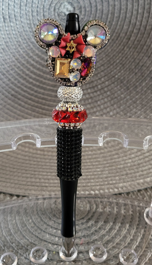 Colorful Mickey Mouse Rhinestone Pen