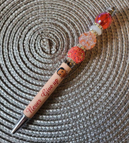 Never Give Up Pen
