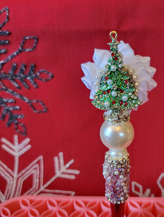 Pretty Christmas Tree Pen