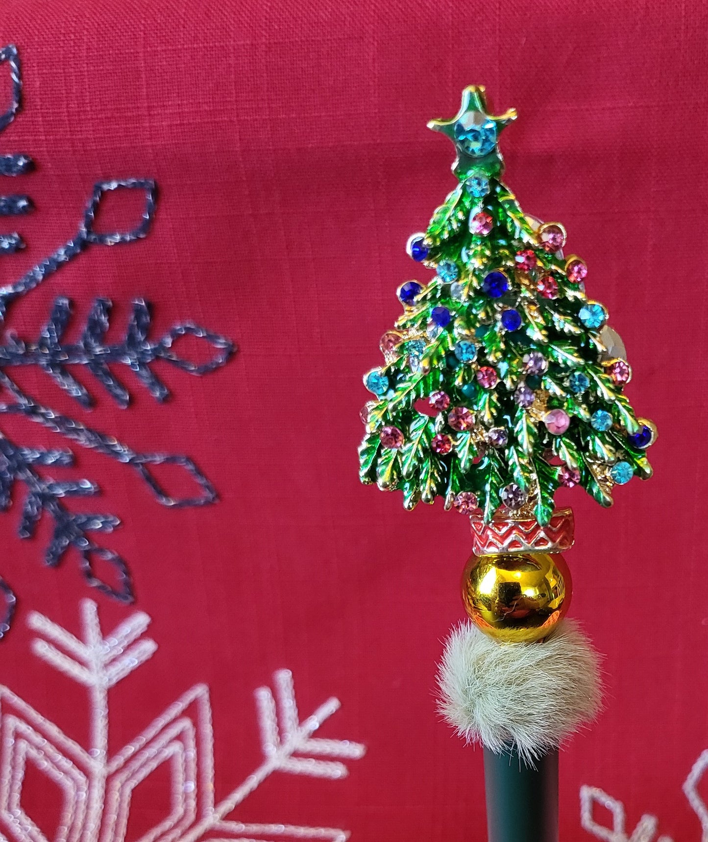 Pretty Christmas Tree Pen