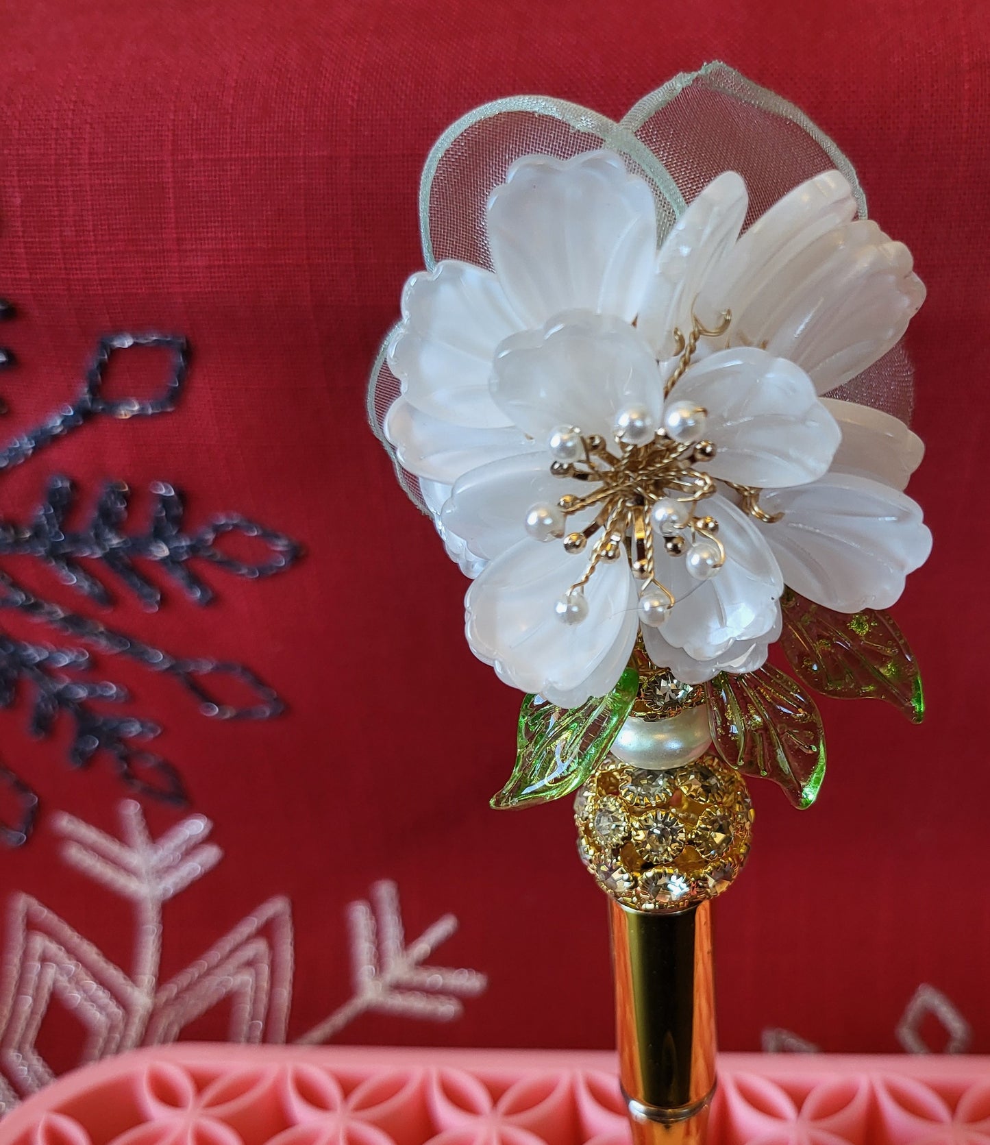 Christmas Flower Pen