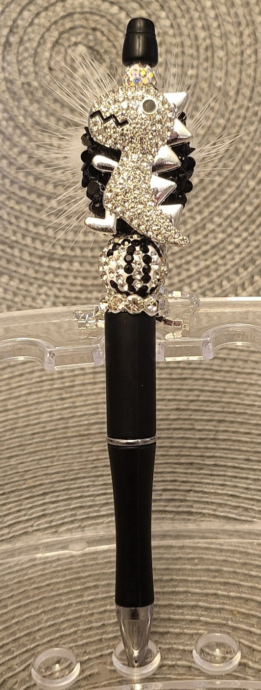 Chanel Rhinestone Dinosaur Pen