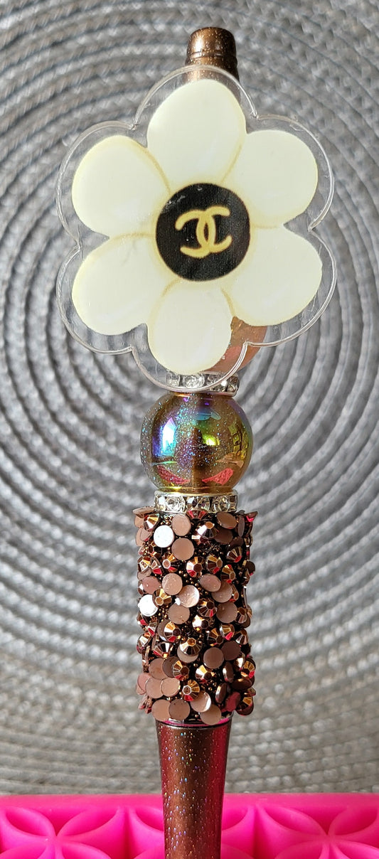 Chanel Floral Acrylic Pen