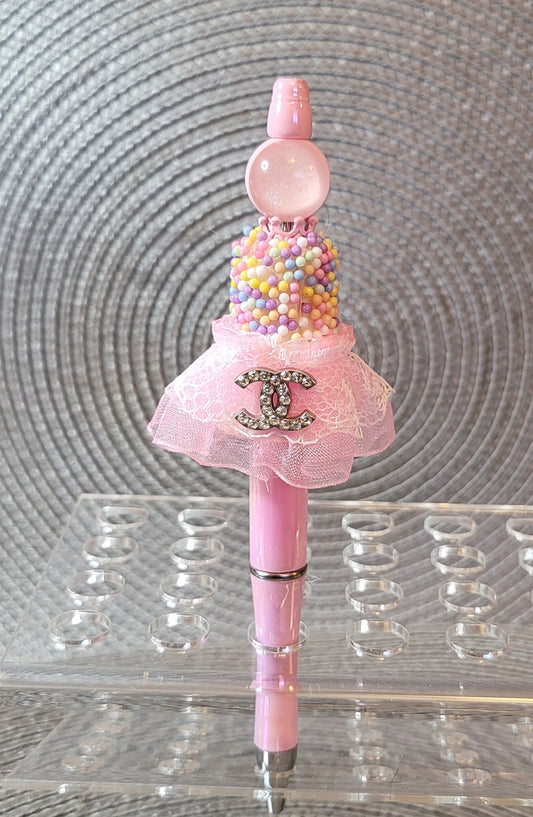 Chanel CC Multicolored Bubbles Cake Pen