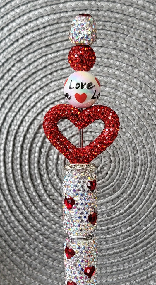 Blinged Out Love Pen