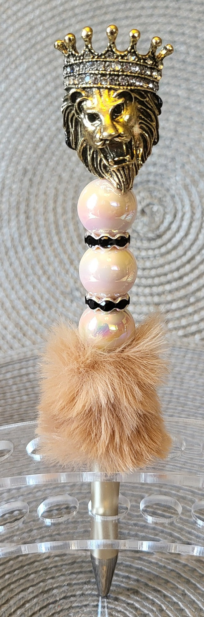 Regal Lion Pompom Pen