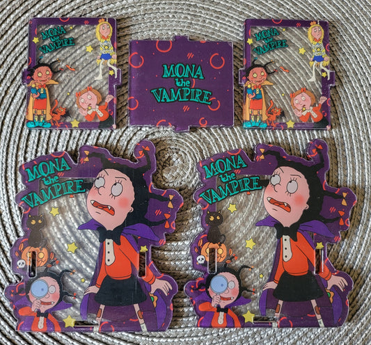 Mona the Vampire Acrylic Pen Holder