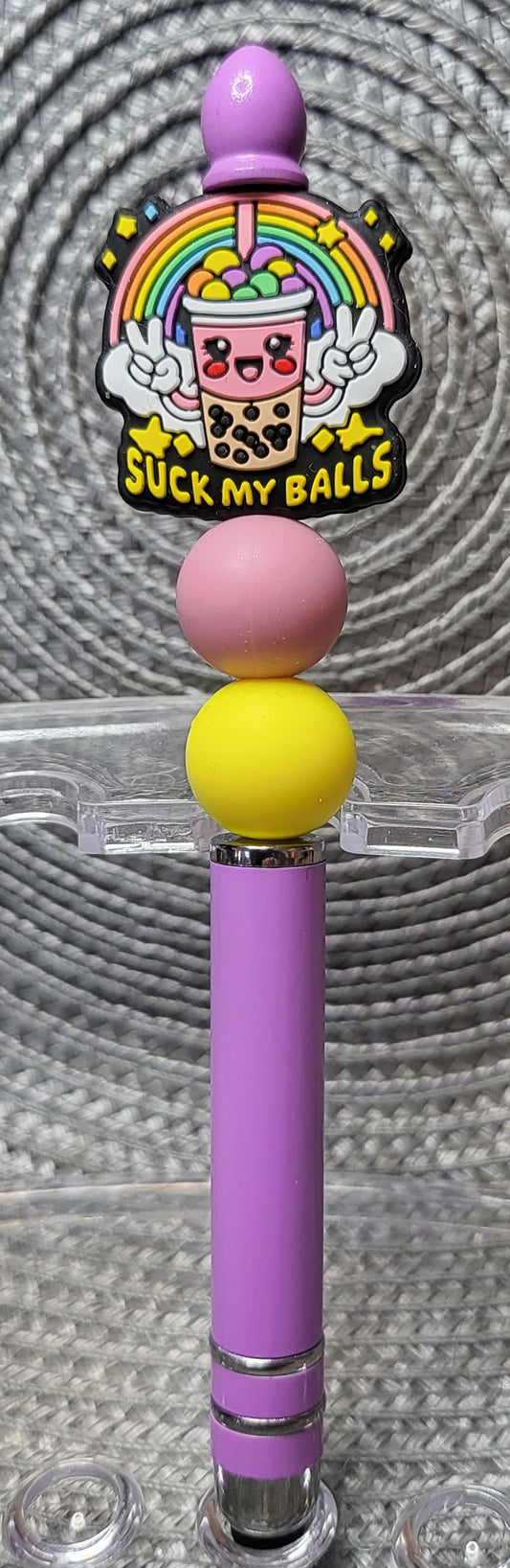 Suck My Balls (Boba / Bubble Tea Drink) - Stylus Pen