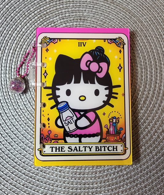 The Salty Bitch - Acrylic Notebook