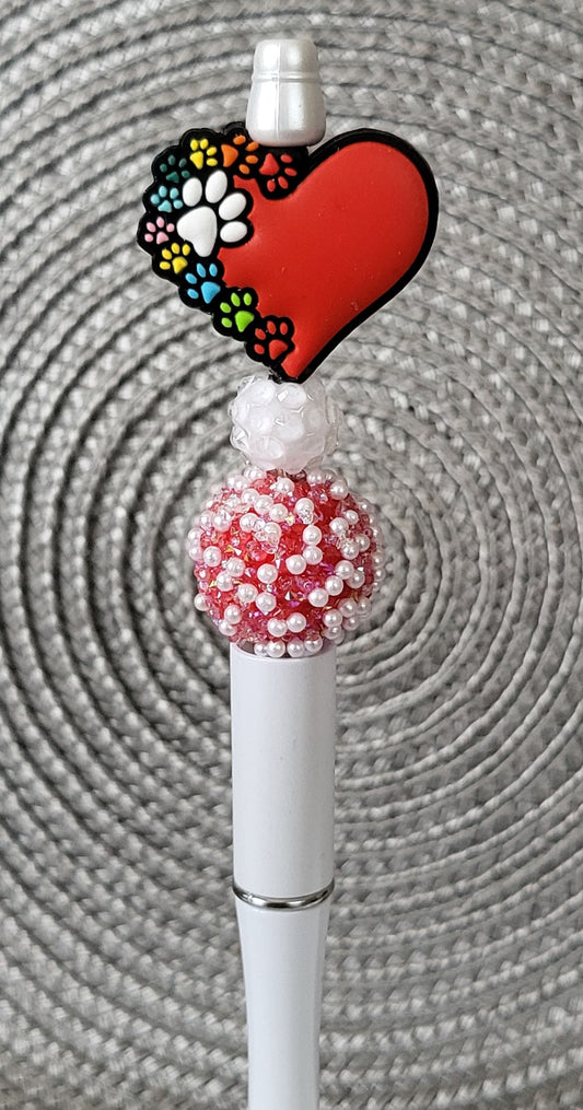 Paws Valentine's Day Pen