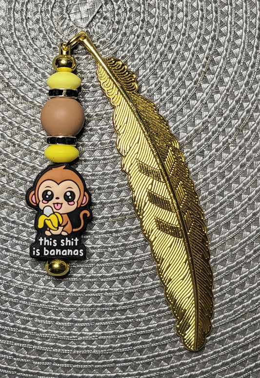This Shit is Bananas (Monkey) - Bookmark