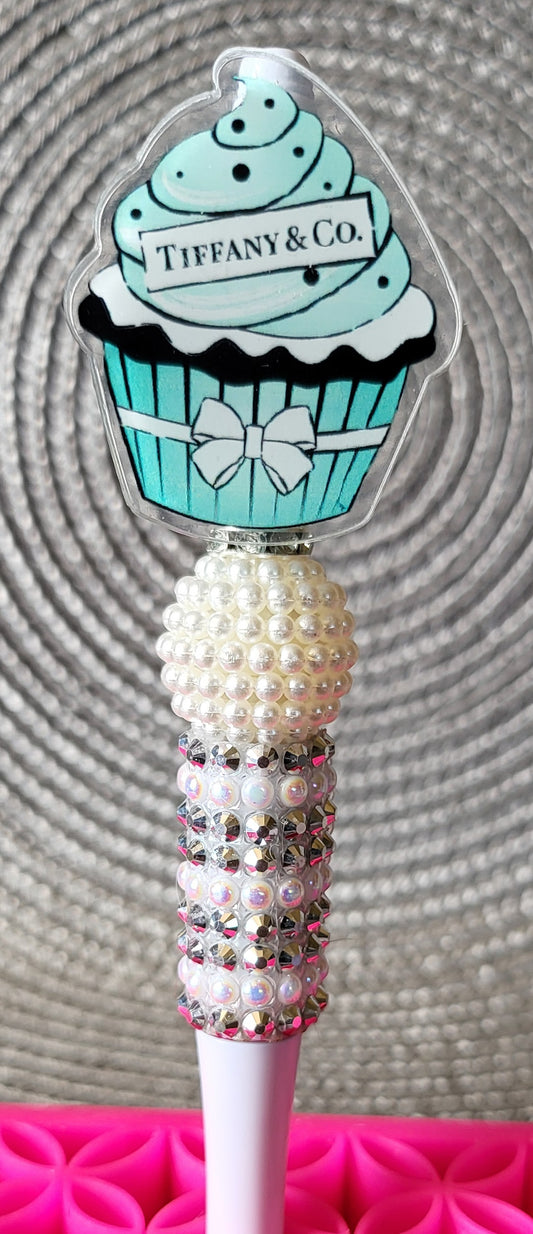 Tiffany Cupcake Acrylic Pen
